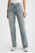 1822 Denim High Waist Baggy Straight Leg Jeans