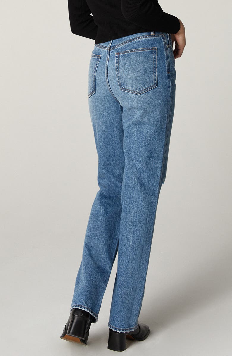 Unpublished Rae High Waist Straight Leg Jeans, Alternate, color, 