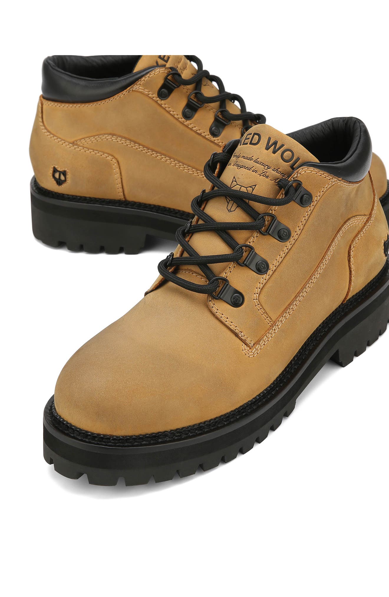 Naked Wolfe Broad Lace-up Boot, Alternate, color, 