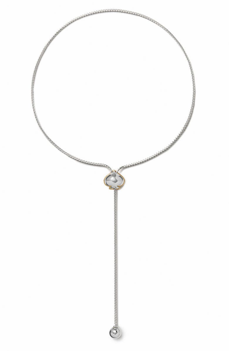 Kate Spade New York spade lariat necklace, Alternate, color,