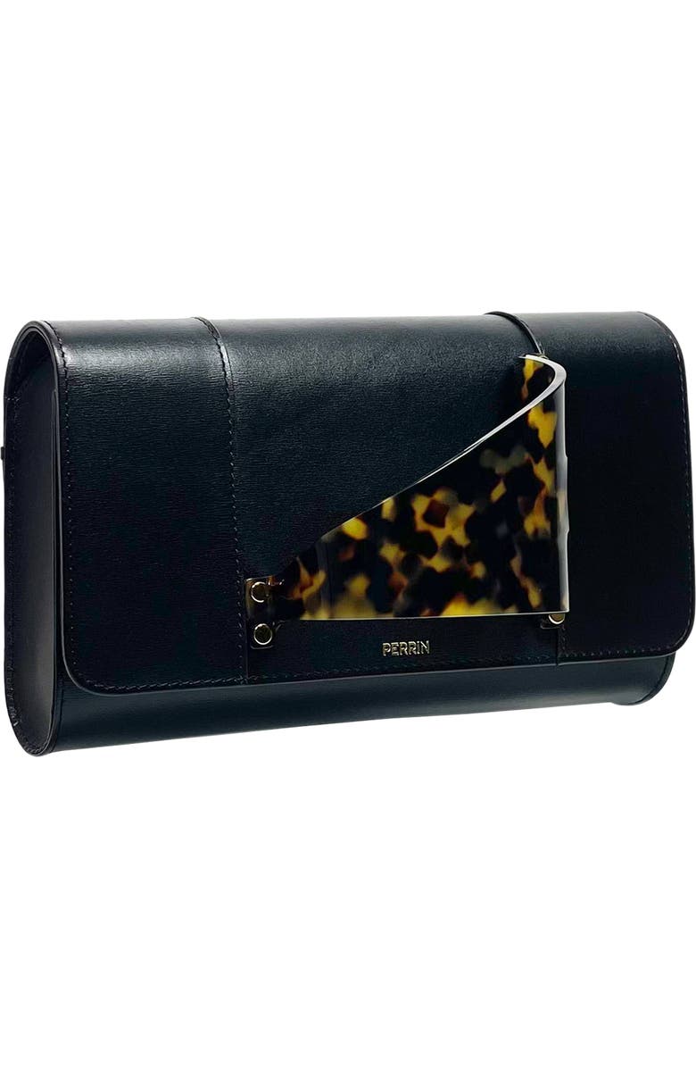 PERRIN PARIS L'EIFFEL ECAILLE CLUTCH, Alternate, color,