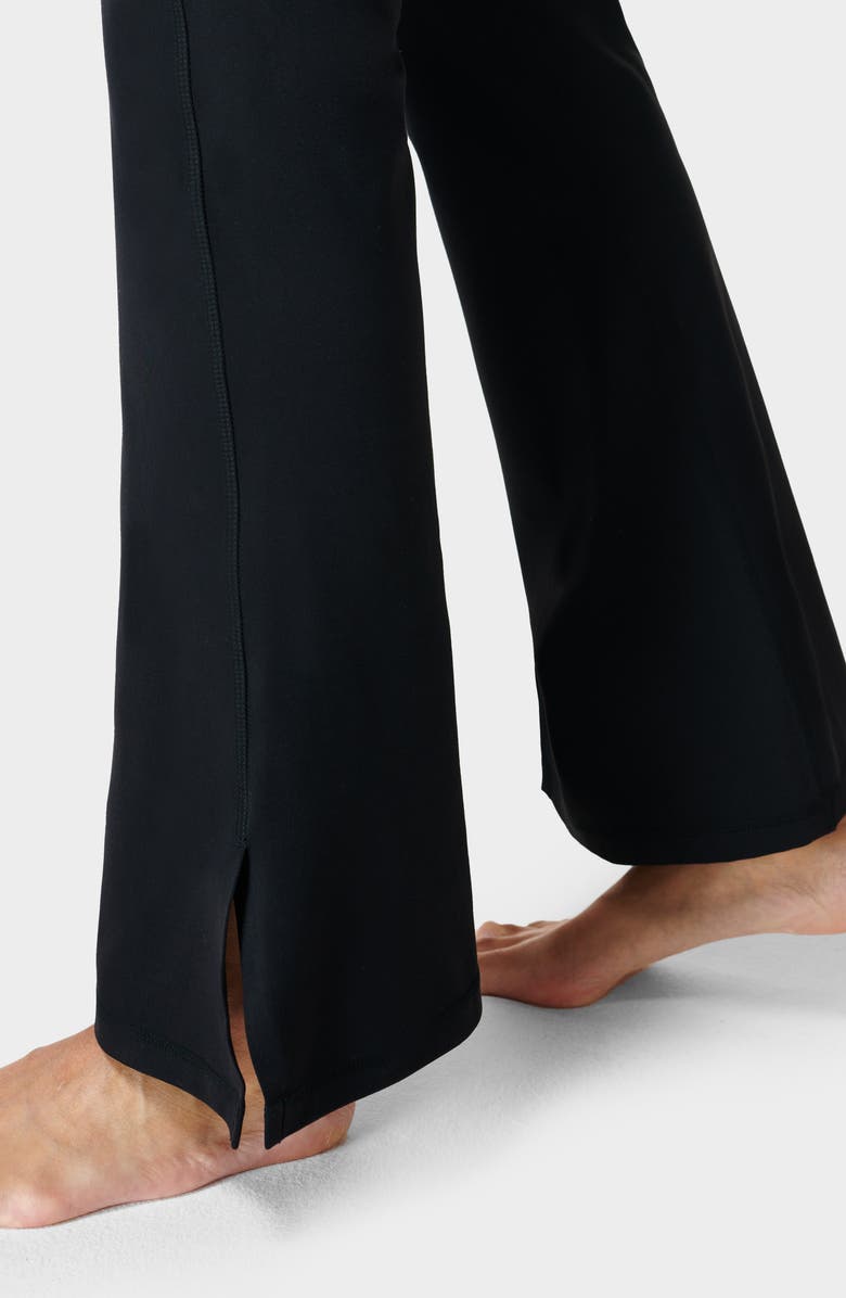 Sweaty Betty Split Hem Flare Pants, Alternate, color, 