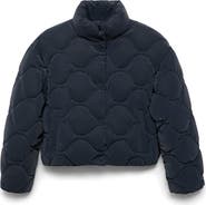 MANGO TEEN Quilted Puffer Coat