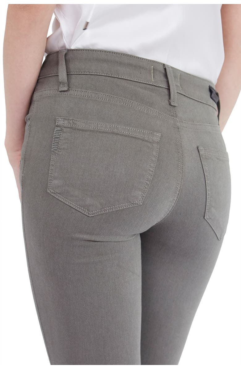 PAIGE Indio Zip Ankle Skinny Jeans, Alternate, color, 