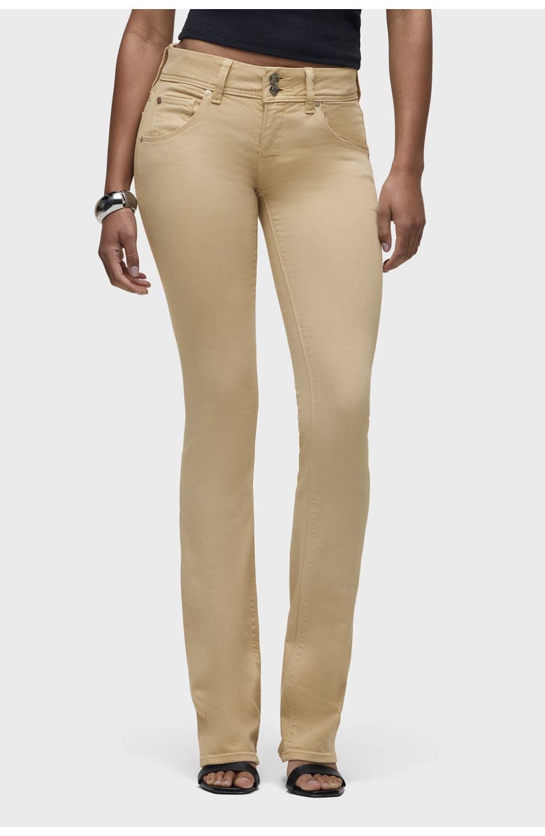 Hudson Jeans Beth Flap Pocket Baby Bootcut, Main, color, Safari