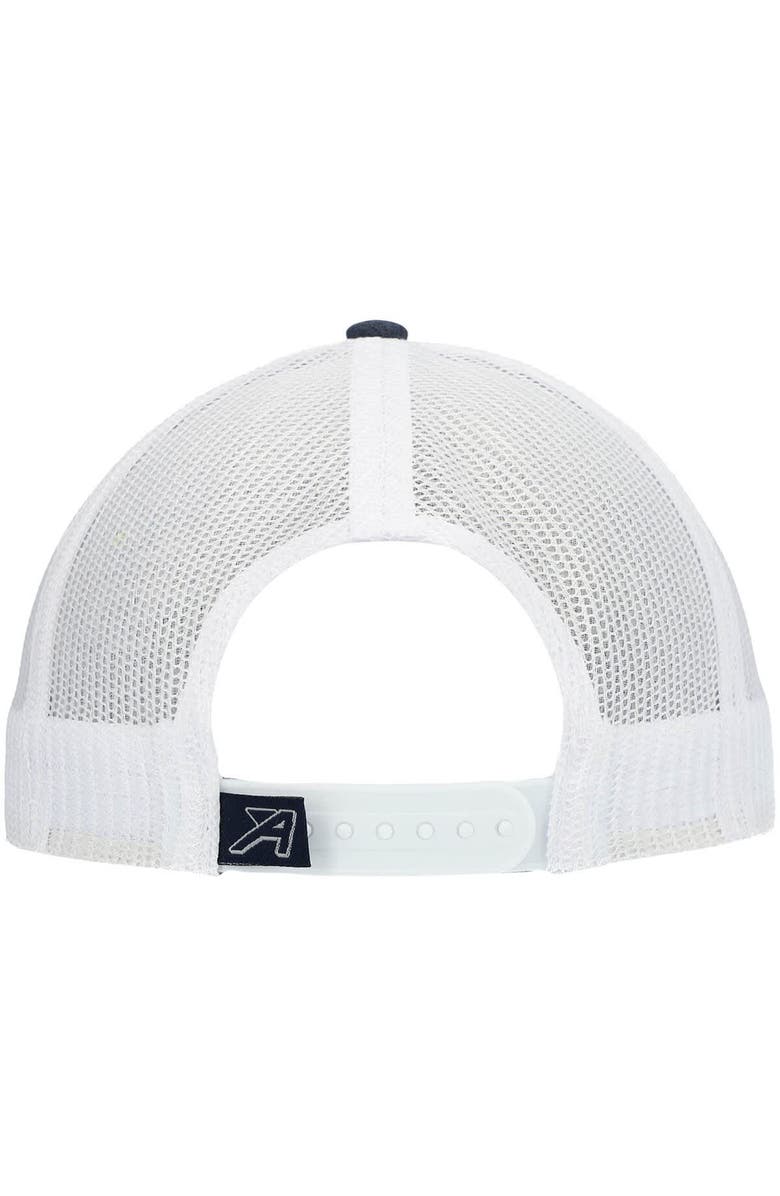 AHEAD Men's Ahead Navy/White Arnold Palmer Invitational Logo Mesh Snapback Hat, Alternate, color, Navy