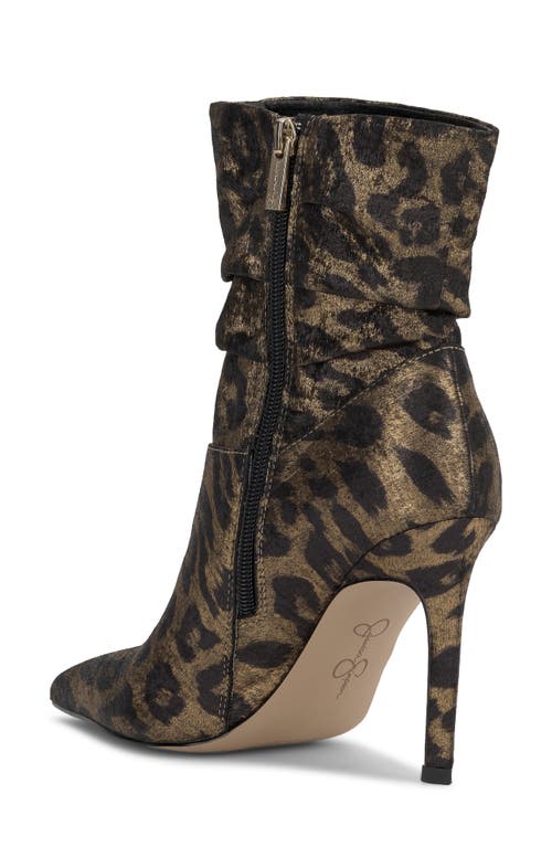 Jessica Simpson Welina Pointed Toe Bootie In Green