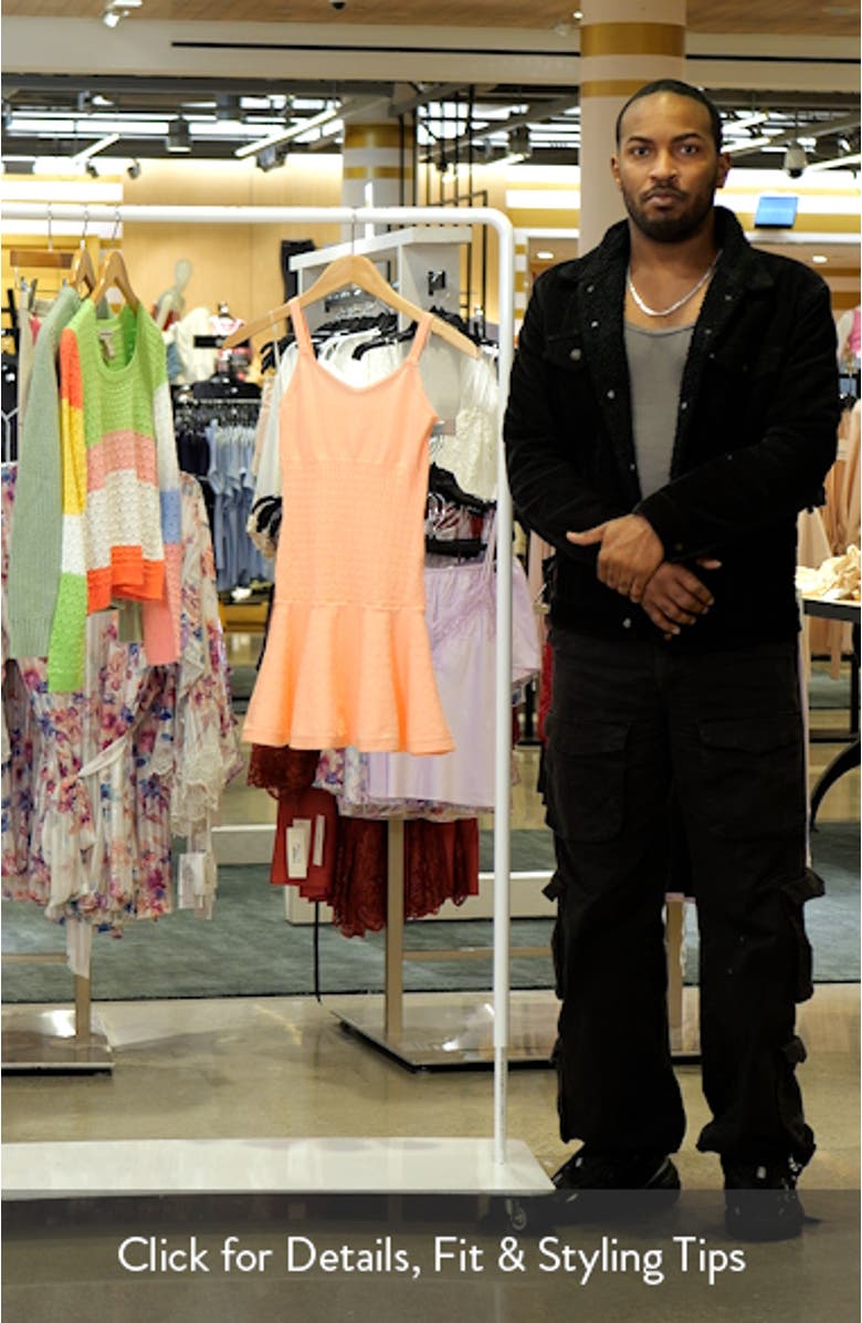 Kids' Drop Waist Sweater Dress, sales video thumbnail