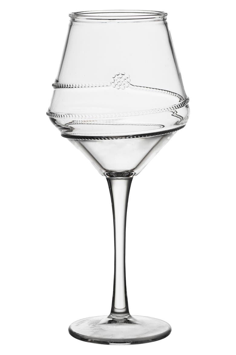 Amalia Acrylic Wine Glass, Main, color, CLEAR