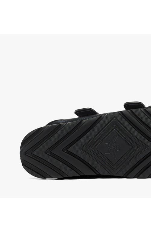 Mcm Sandals In Visetos In Black