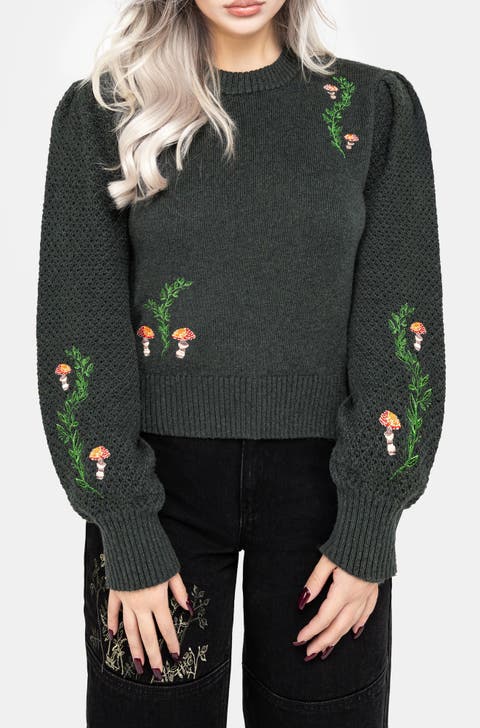 Fable Embroidered Knit Jumper