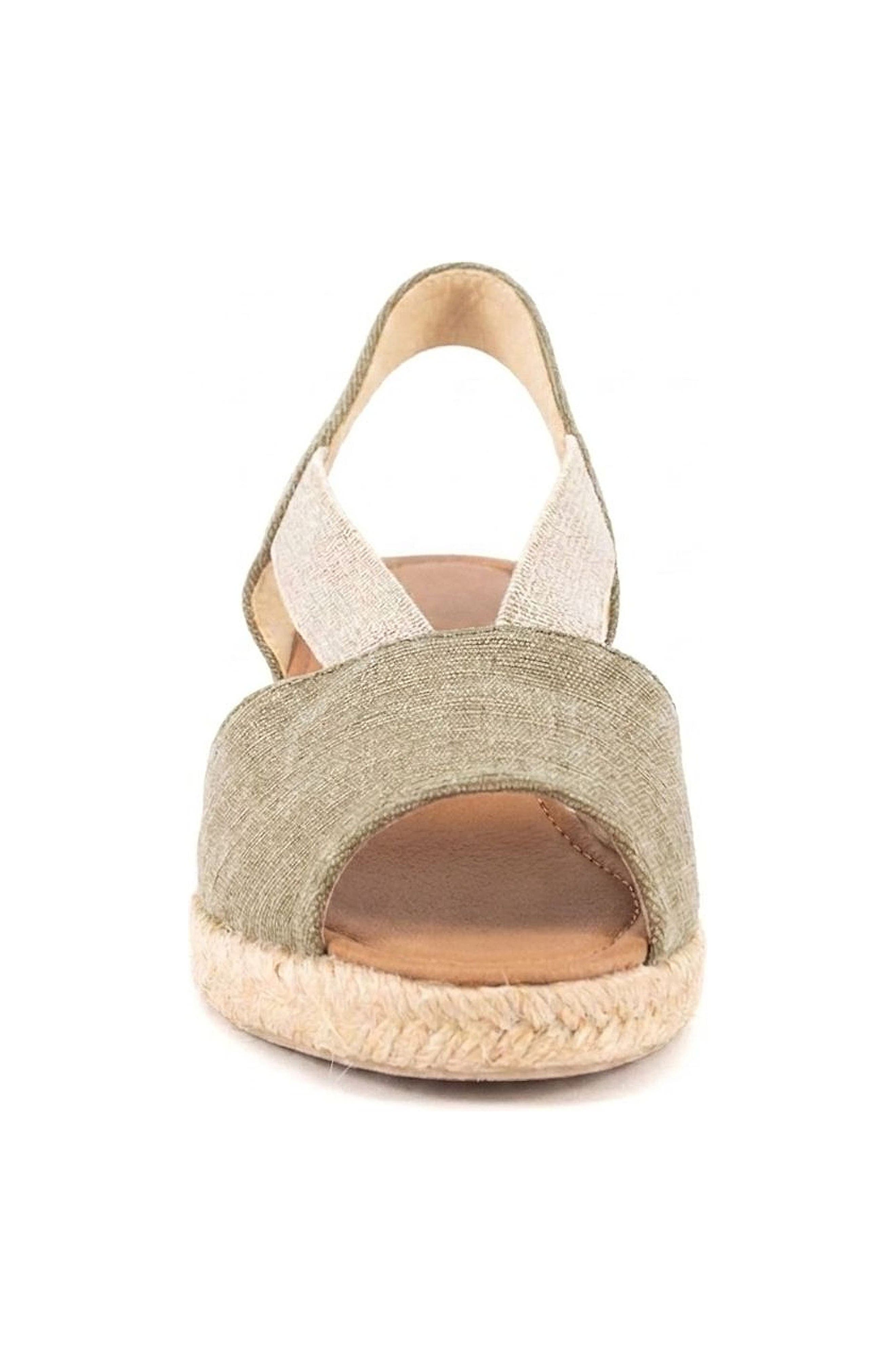 Celia Heeled Sandal, Alternate, color, Olive