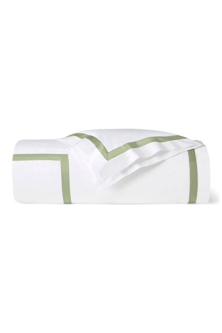 Estate Duvet Cover, Main, color, WHITE/ WILLOW