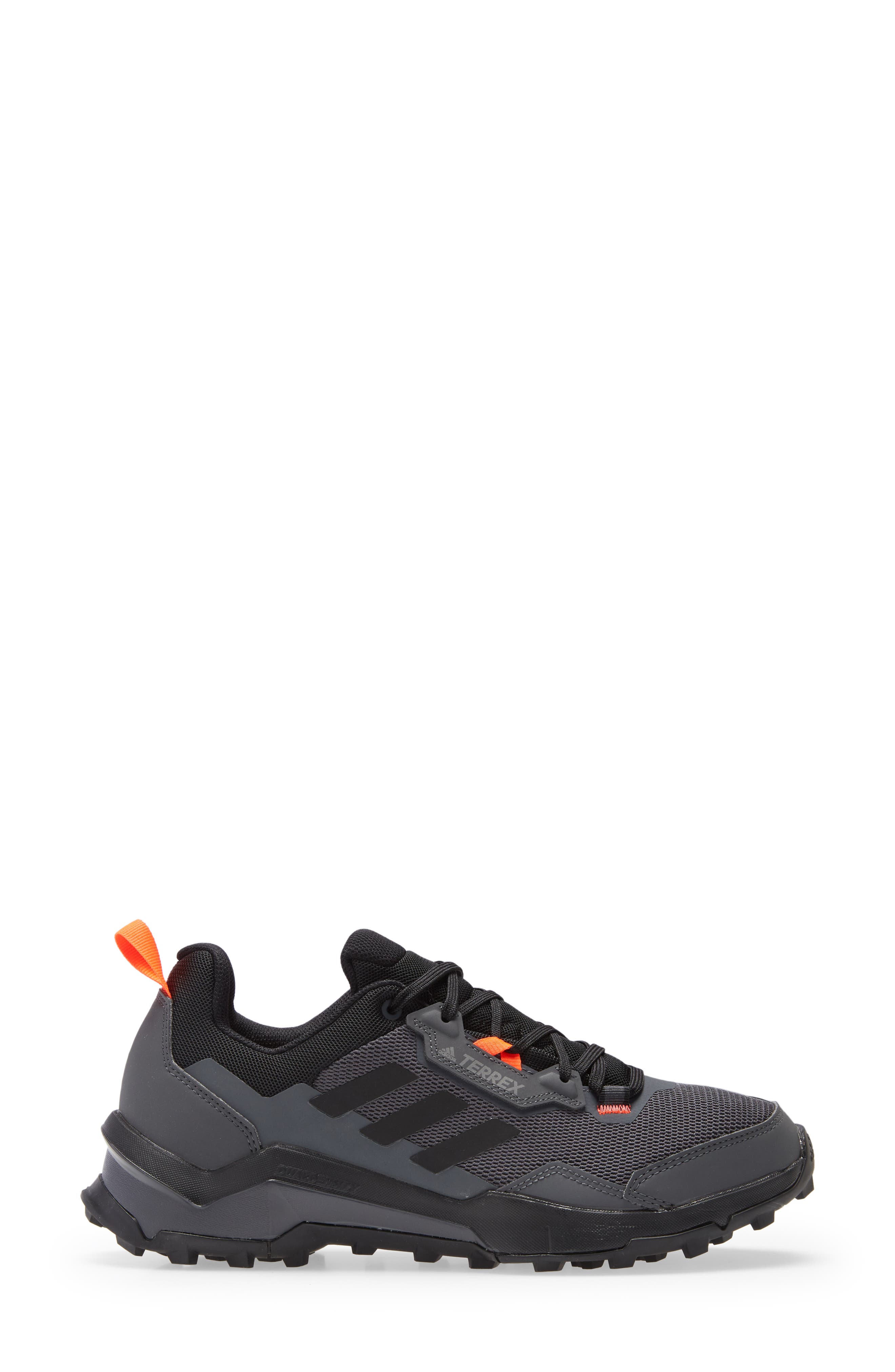 Terrex AX4 Primegreen Hiking Shoe, Alternate, color, GREY SIX/ SOLAR RED