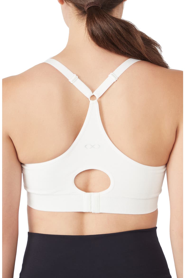 Seamless Yoga Nursing Bralette, Alternate, color, EGG SHELL