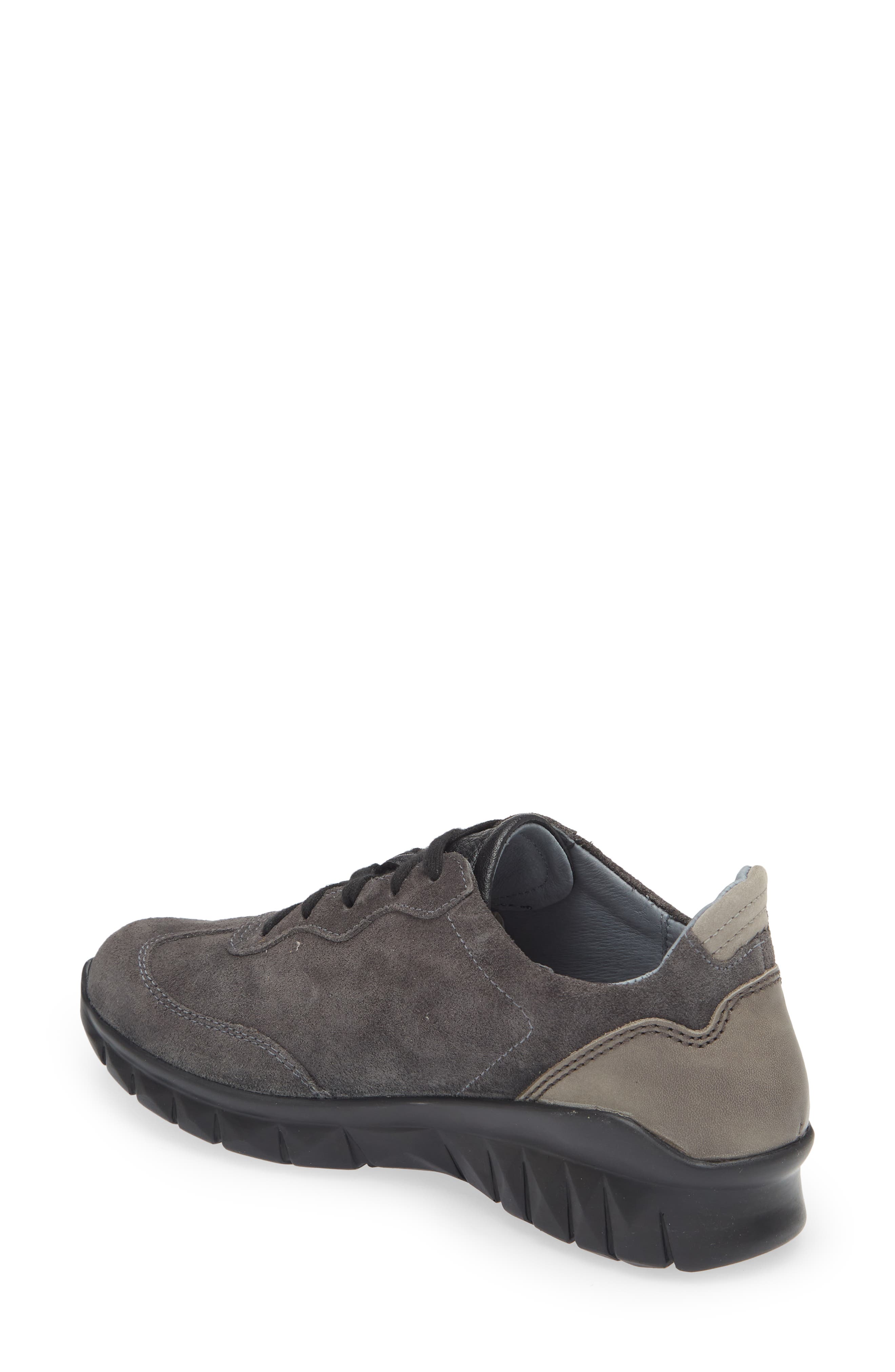 Naot Infinity Colorblock Sneaker, Alternate, color, Oily Midnight Suede Gray Combo