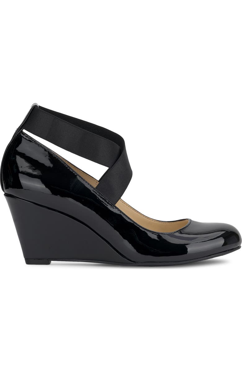 Jessica Simpson Saedra Ankle Strap Wedge Pump, Alternate, color,