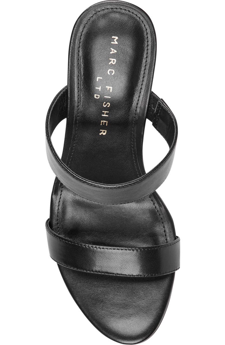 Marc Fisher LTD Jessey Slide Sandal, Alternate, color, Black