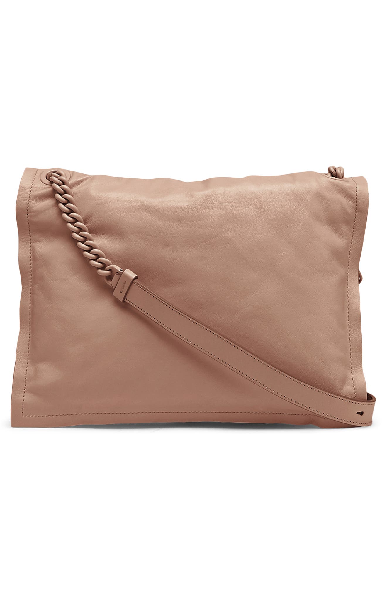 FERRAGAMO Viva Bow Puffy Leather Shoulder Bag, Alternate, color, 