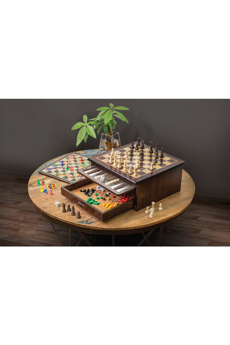 Craftsman Deluxe Game House, Alternate, color, Multicolored