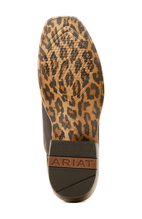 Ariat X Rodeo Quincy Futurity Western Boot In Brown