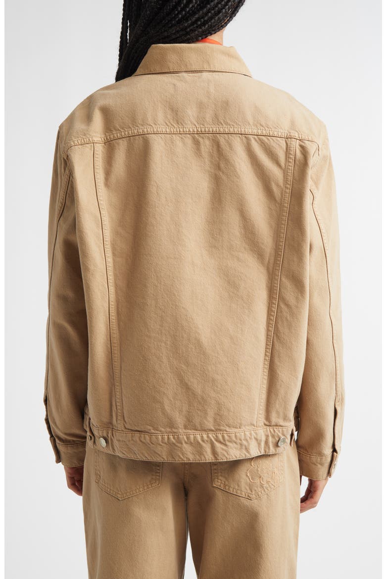Maridenim Murros Denim Trucker Jacket, Alternate, color, LIGHT BROWN