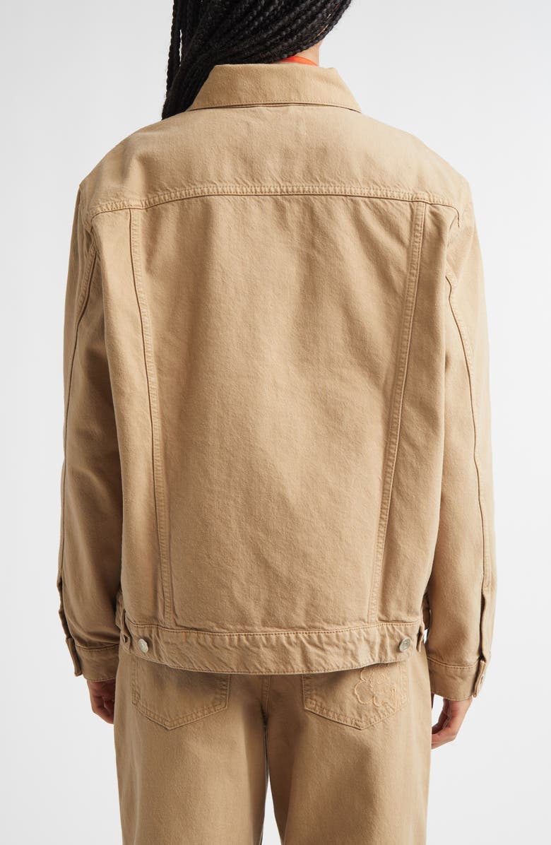 Marimekko Maridenim Murros Denim Trucker Jacket, Alternate, color, Light Brown