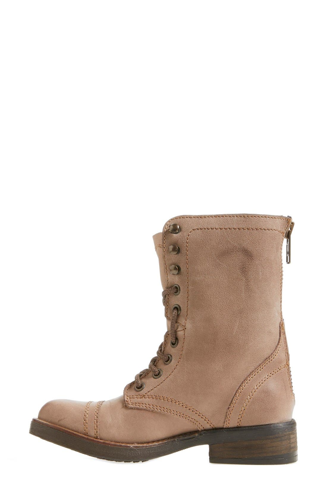 Steve Madden 'Munch' Military Boot, Alternate, color, 