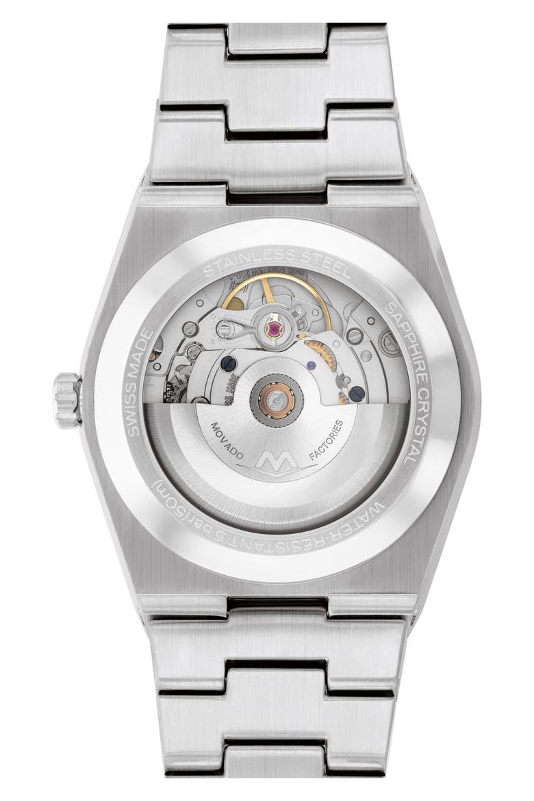 Bold Quest Bracelet Watch, 39mm, Alternate, color, BLUE
