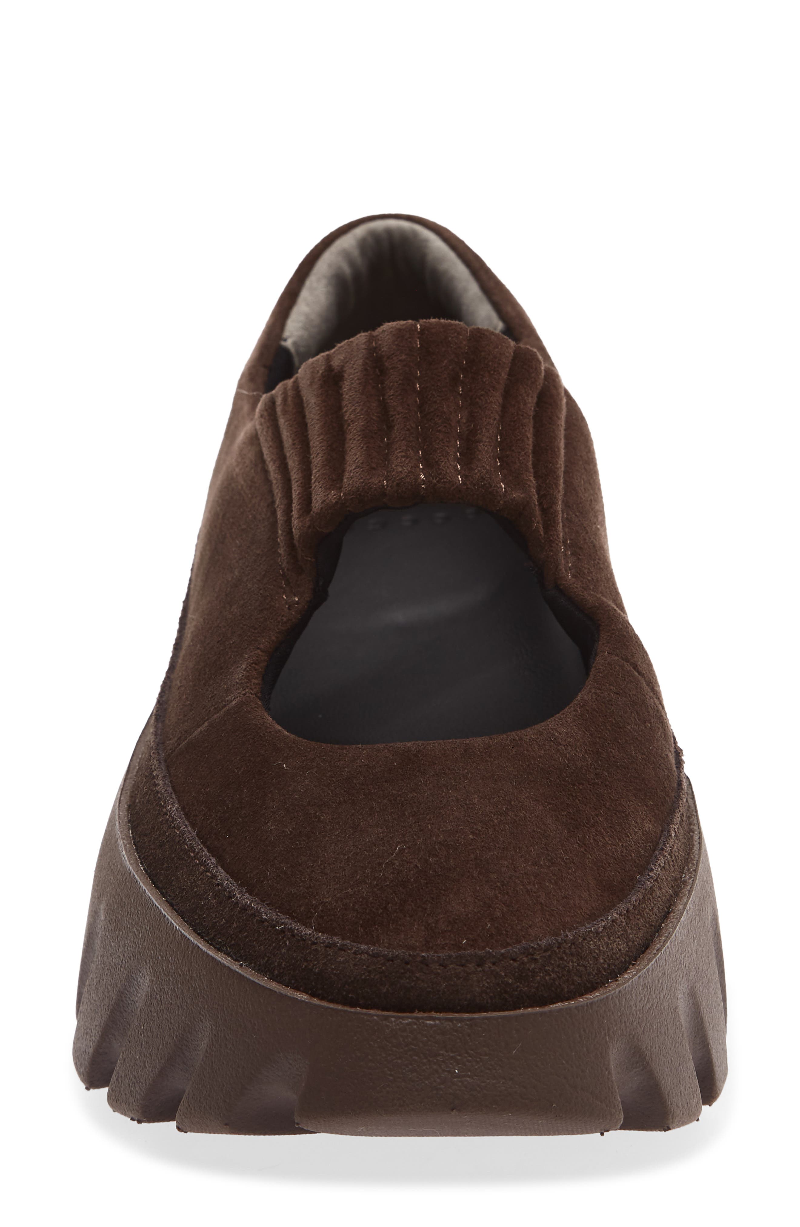 Tura Oya Leather Sneaker, Alternate, color, CHOCO