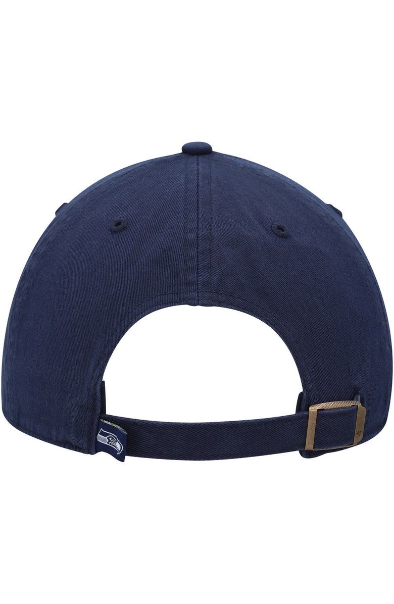 '47 Men's '47 College Navy Seattle Seahawks Crosstown Clean Up Adjustable Hat, Alternate, color, 