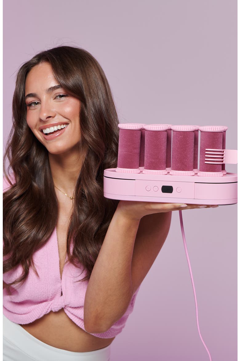 Digital Hot Rollers, Alternate, color, PINK