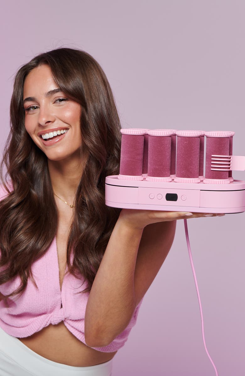 Mermade Hair Digital Hot Rollers, Alternate, color, Pink