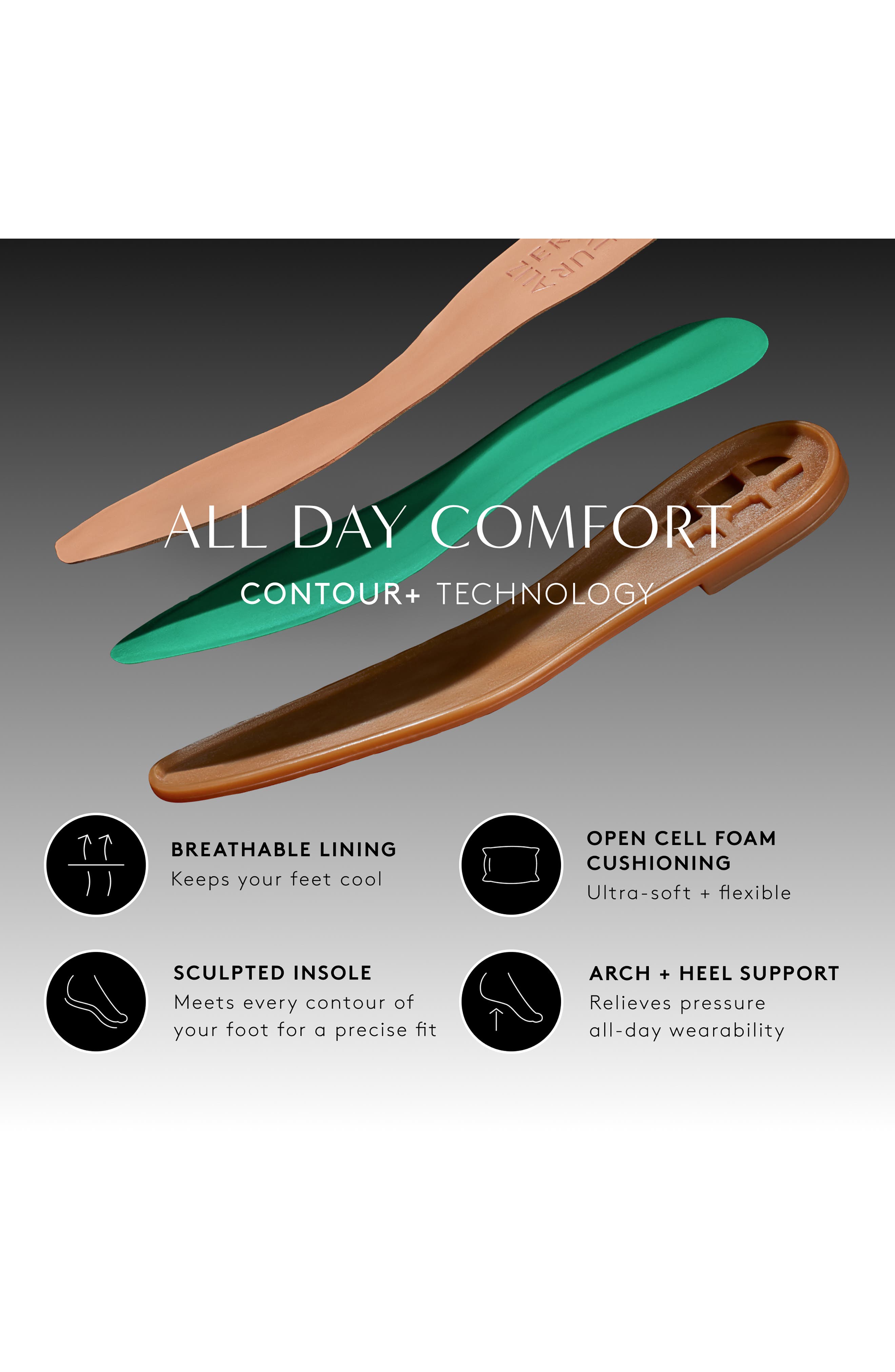 Naturalizer Flexy Leather Flat - Wide Width Available