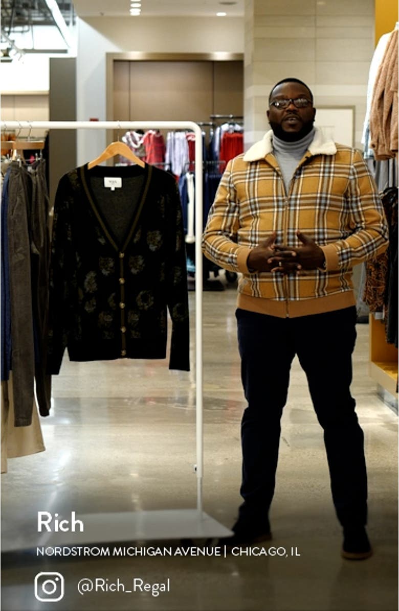 Schill Wool Blend Cardigan, sales video thumbnail