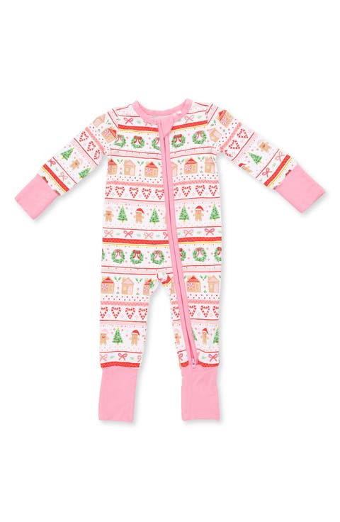 Kids' Gingerbread Fair Isle Romper