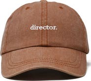 Dalix Director Embroidered Low Crown Cap