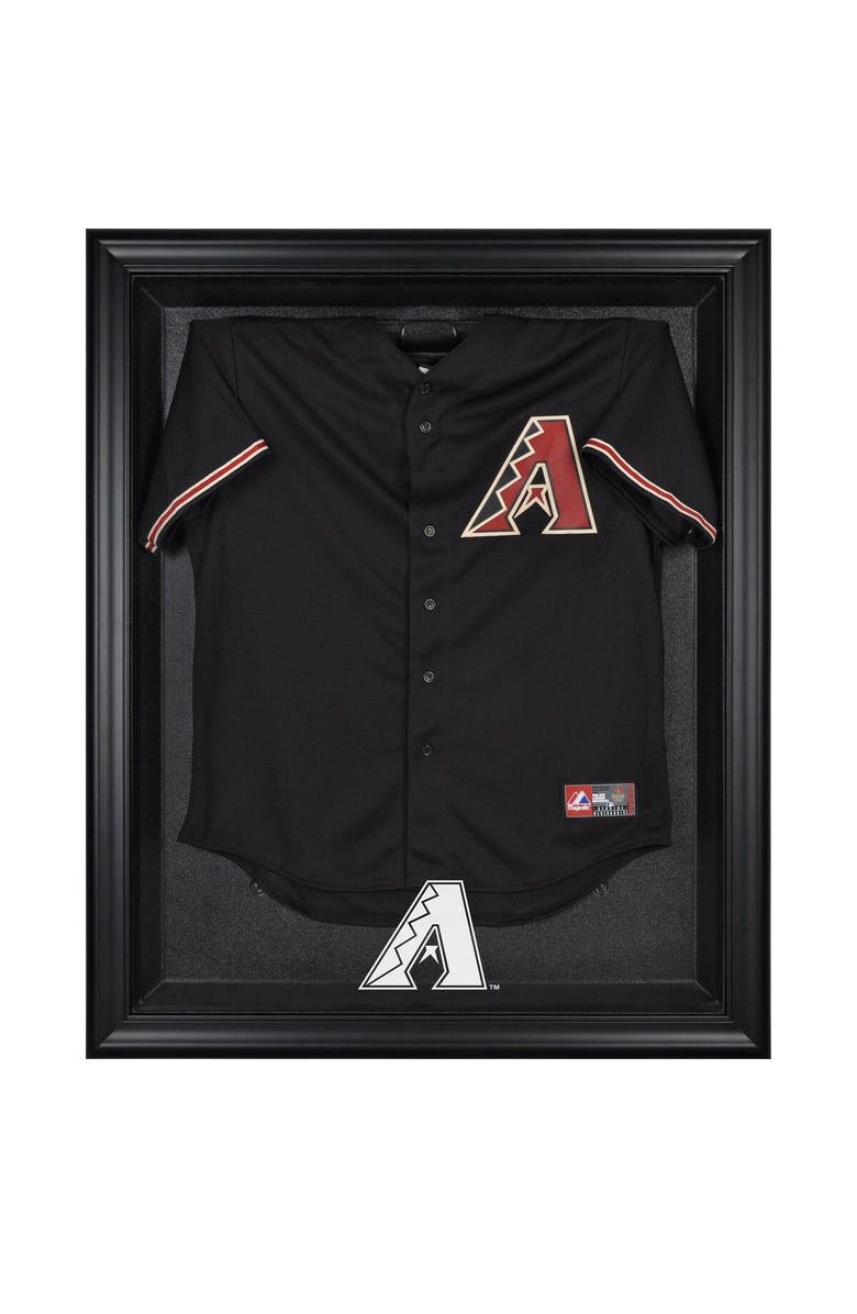 FANATICS AUTHENTIC Arizona Diamondbacks Black Framed Logo Jersey Display Case, Main, color, 