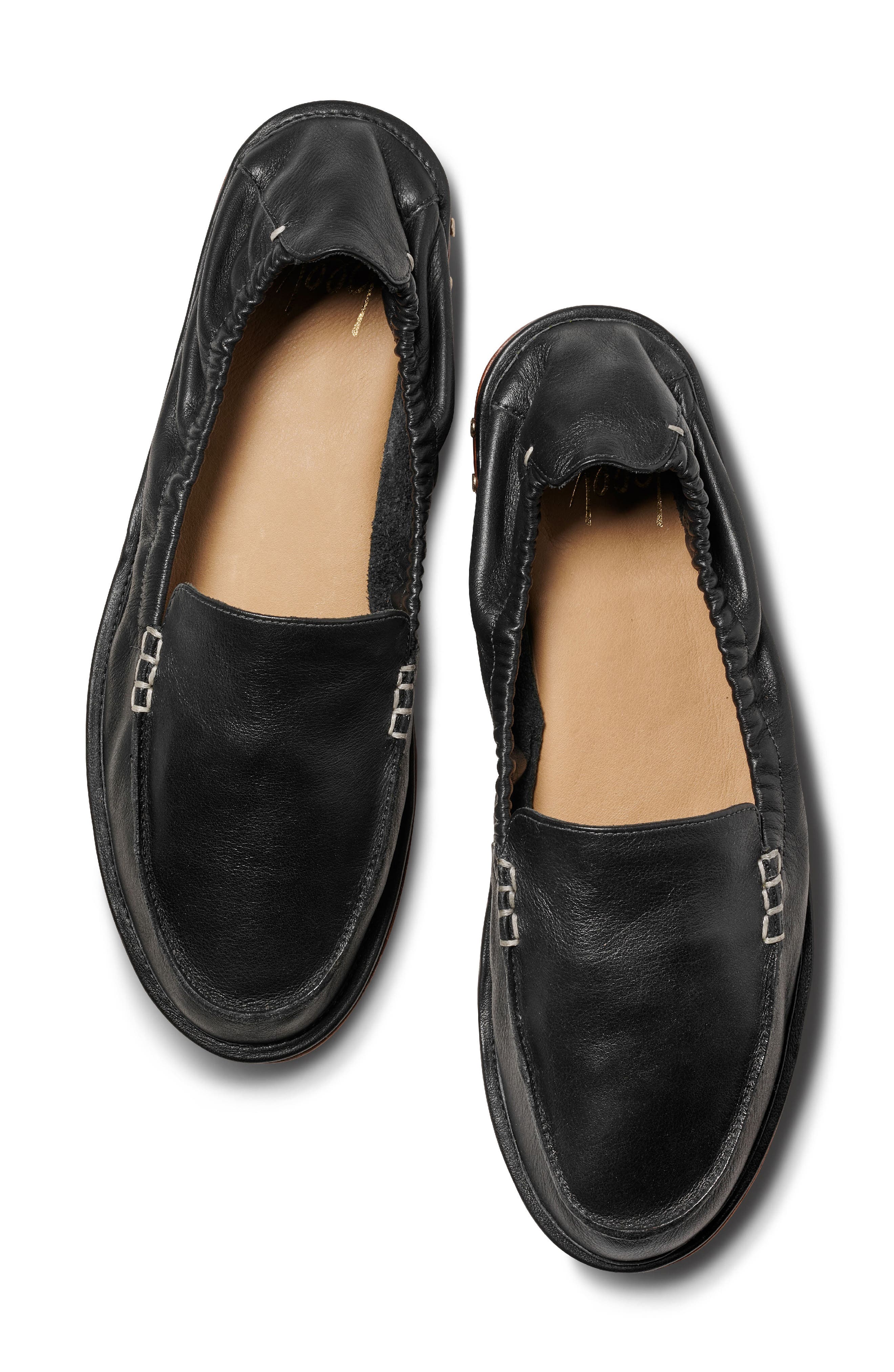 Griffin Loafer, Alternate, color, BLACK