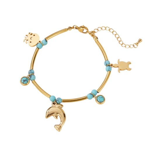Hollywood Sensation Seabreeze Sparkle Turquoise Bracelet
