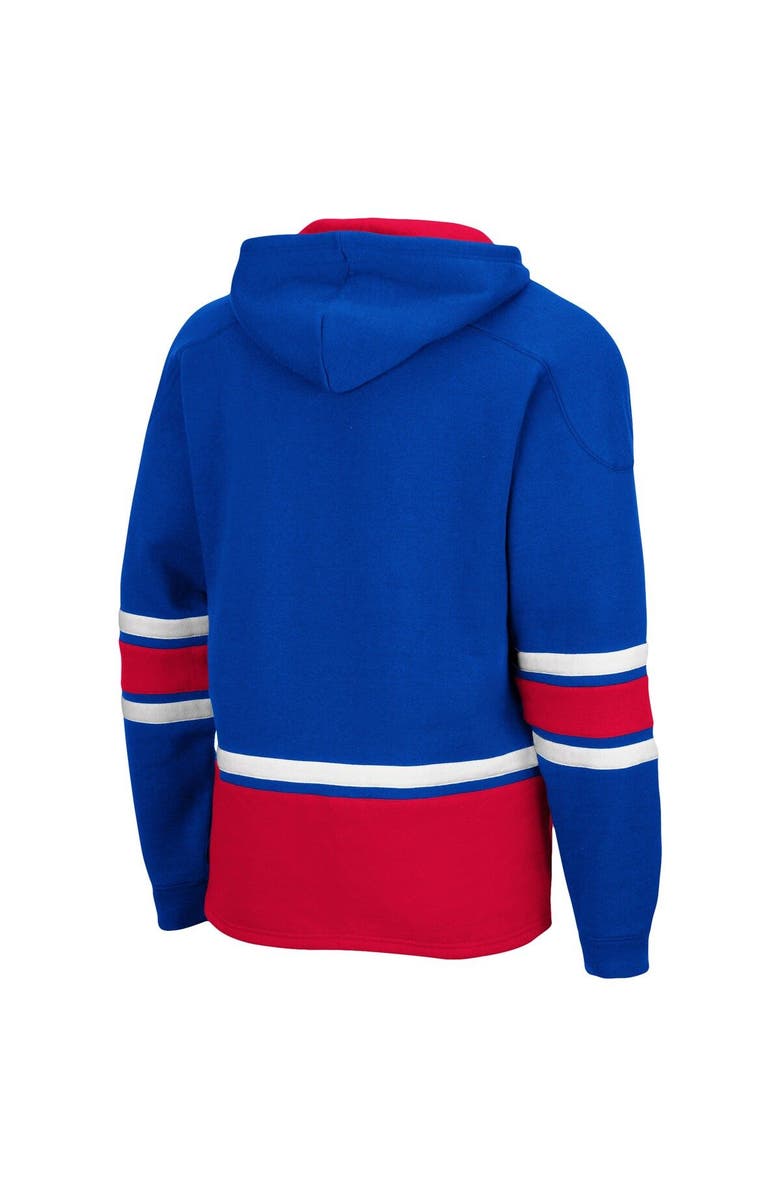 COLOSSEUM Men's Colosseum Royal Kansas Jayhawks Lace Up 3.0 Pullover Hoodie, Alternate, color,