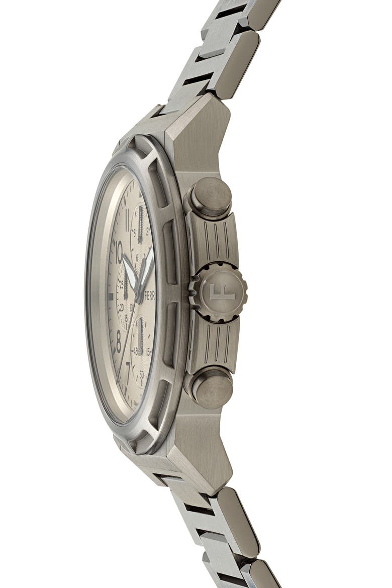 Sport Chronograph Bracelet Watch, 44mm, Alternate, color, IP GUNMETAL