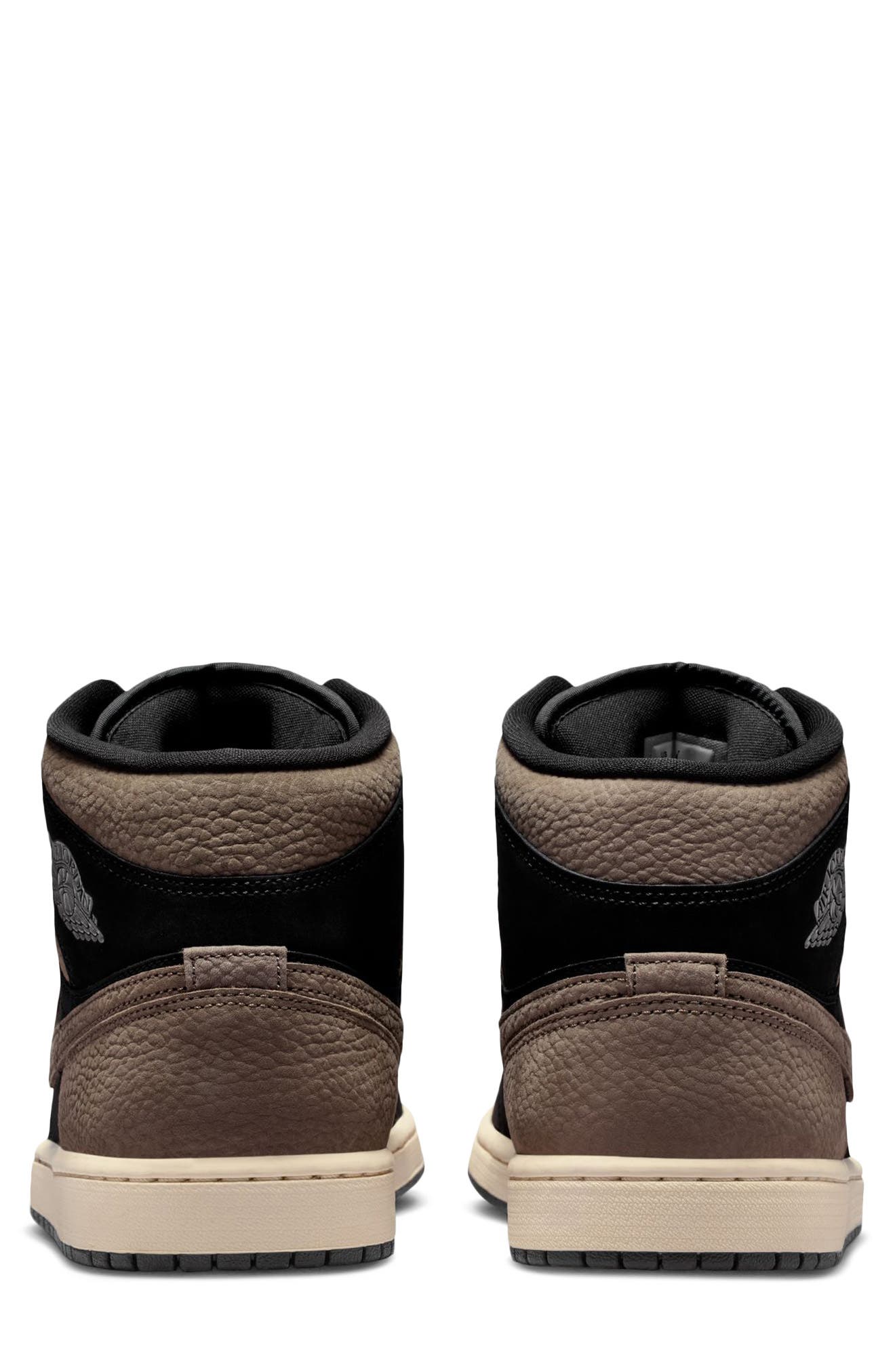 Jordan Air Jordan 1 Mid SE Sneaker, Alternate, color, Black/ Olive Grey