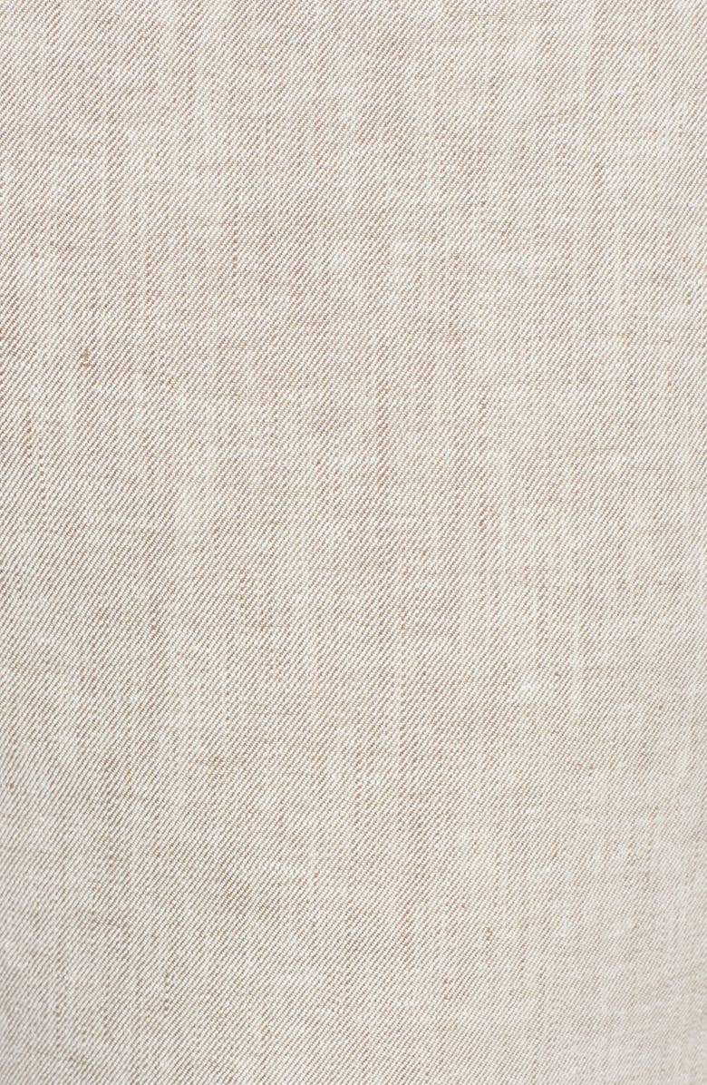 Theory 'Thaniel' Linen Blend Crop Pants, Alternate, color, 