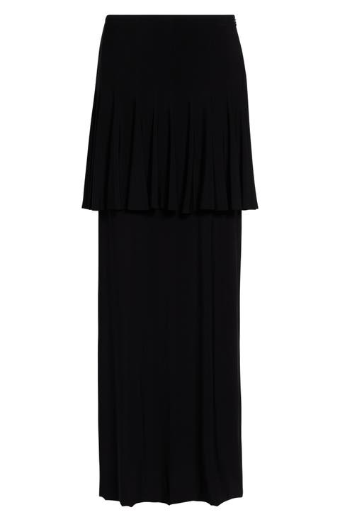 Klein Layered Maxi Skirt