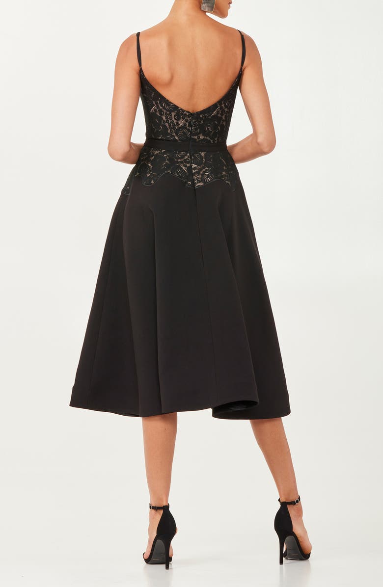 HELSI Alida Lace Bodice Fit & Flare Dress, Alternate, color,