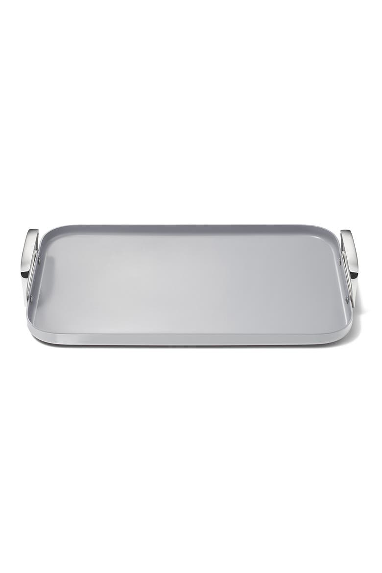 Ceramic Nonstick Double Burner Griddle, Alternate, color, GRAY