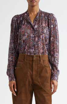 Isabel Marant Étoile Noeline Long Sleeve Button-Up Shirt