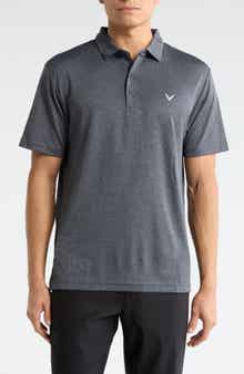 Callaway Ventilated Heathered Golf Polo