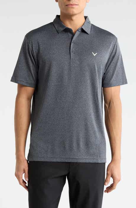 Callaway Ventilated Heathered Golf Polo